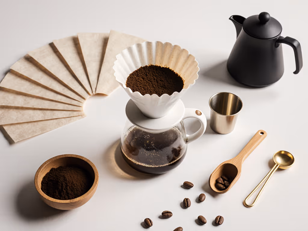 pour-over_coffee_brewing_setup_demonstrating_minimal_waste_principles