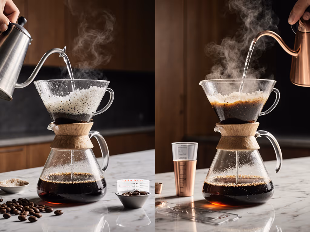 Water Hardness Pour Over: Match Brewer Geometry