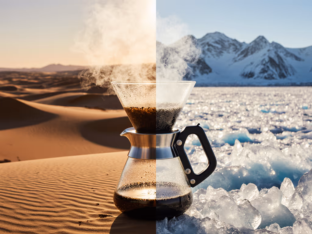 Desert vs Tundra: Pour Over Brewing in Extreme Climates