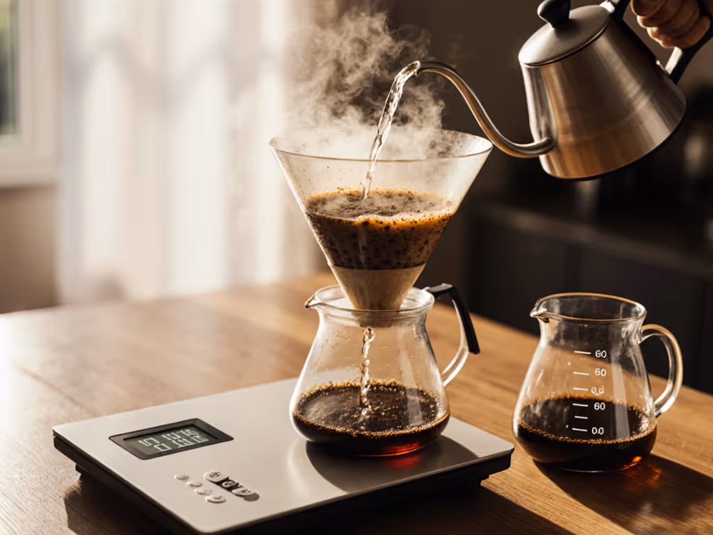Pour Over Setup: Consistent Timing and Pouring Every Time