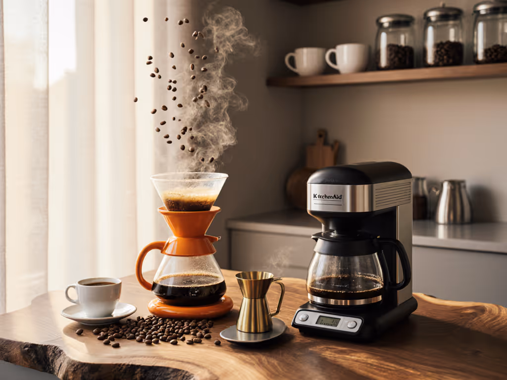 Moccamaster vs KitchenAid Pour Over Coffee Maker Tested