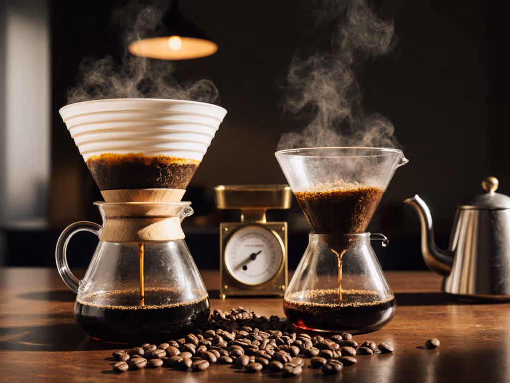 Cone vs Flat Bottom Pour-Over: Extraction Consistency Decoded