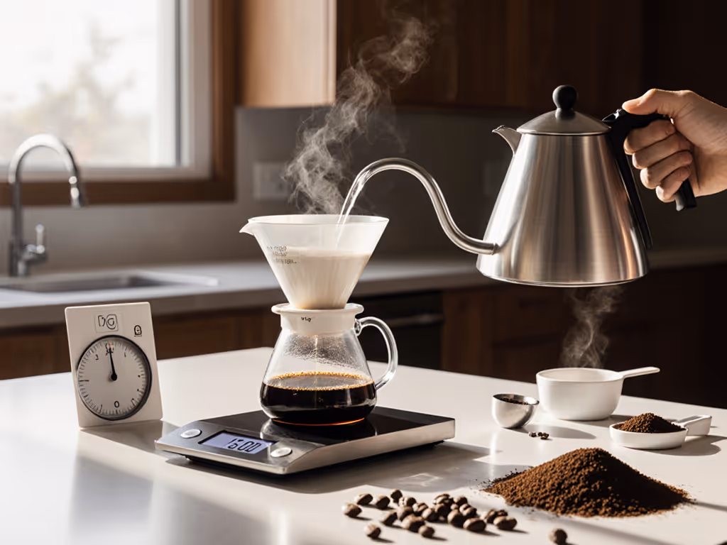 Repeatable Pour Over Coffee Set Up Guide